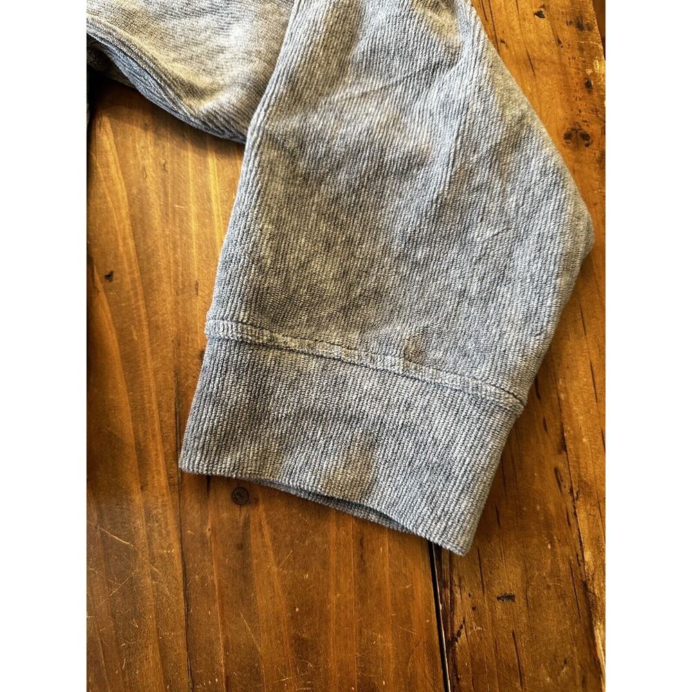 Zara Womens Cropped Sweater Knit Gray Pullover Ribbed Size Small - Picture 4 of 9
